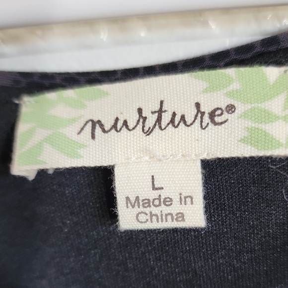 Nurture by Lamaze Black Dress with Red Floral Design - Picture 2 of 7